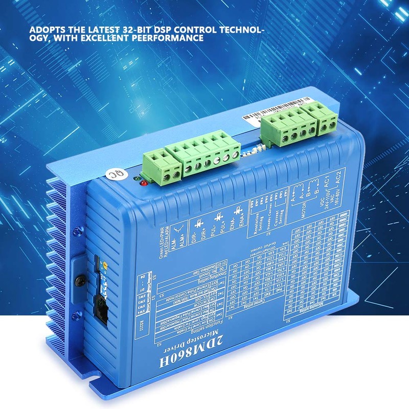 Stepper Motor Driver,CNC 2DM860H Digital Two Phase Stepper Motor Driver