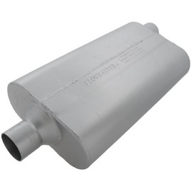 Flowmaster 942452 50 Delta Flow Muffler - 2.25 Center IN / 2.25 Offset OUT - Moderate Sound by Flowmaster