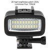40m Underwater Video Fill Night Light IPX8 Waterprooof Dive Light