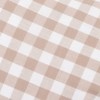 Cotton Baby Side Sleep Pillow Cute Plaid Bear Embroidery Pattern