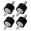 Demason Vibration Damper 4 Pieces Rubber Buffer Air Compressor Pump