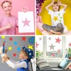 Large Star Stencil Set, 8 PCS Reusable Plastic Templates in