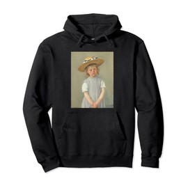 Mary Cassatt's Child in a Straw Hat Pullover Hoodie