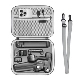 Coyktonty Osmo Mobile 7 P/Osmo Mobile 7/Osmo Mobile 8 Storage Case for DJI OM 7 P/OM8/OM 7 Waterproof Carrying Case Waterproof Portable Storage Shoulder Bag Travel Case for DJI OM7/8 Gimbal Stabilizer