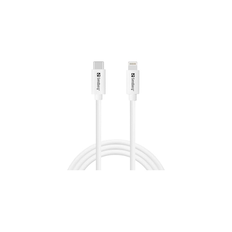 Sandberg USB-C PD to Lightning MFI, 1M, 136-58