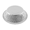 Durable Packaging 10 Pack 4-3/8" Aluminum Foil Tart Pan -