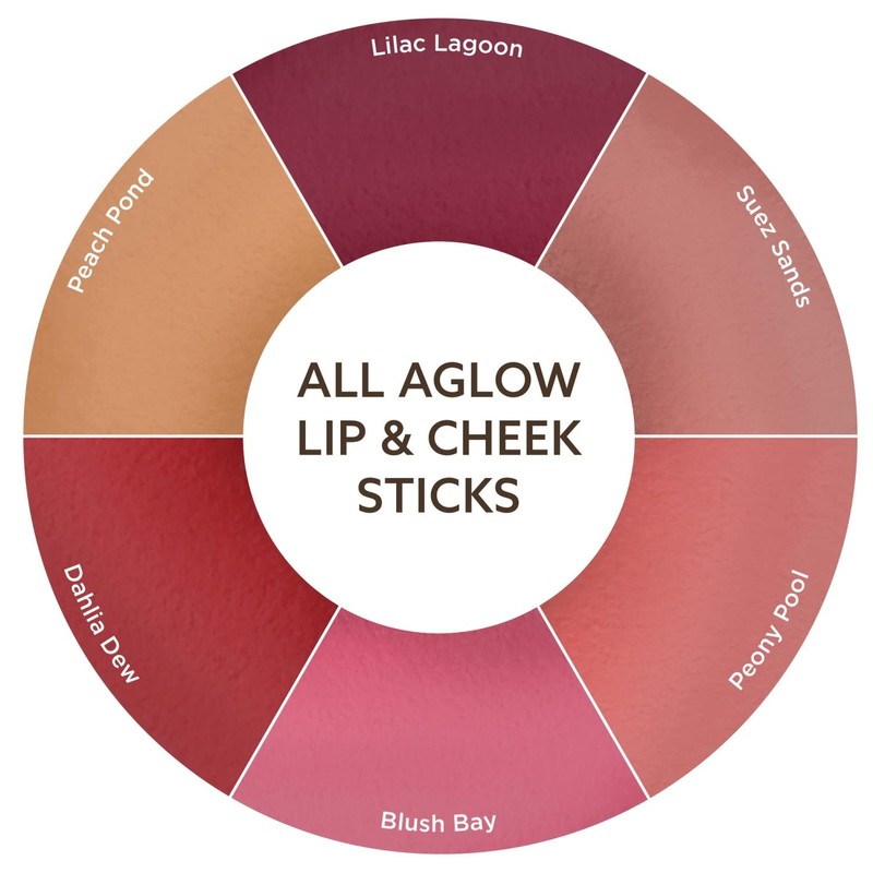 BURTS BEES Peach Pond All Aglow Lip & Cheek Stick,