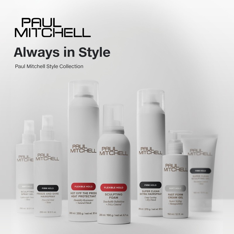 Paul Mitchell Fast Form Styling Cream-Gel, Reduces Drying Time For