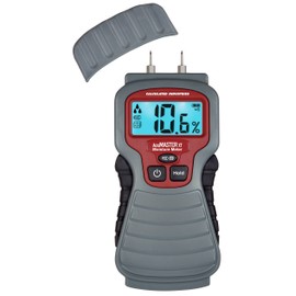 Calculated Industries Calculated Industries 7440 AccuMASTER XT Digital Moisture Meter | Handheld |Pin Type | Backlit LCD Display | Detects Leaks, Damp and Moisture in Wood, Walls, Ceilings, Carpet and Firewood
