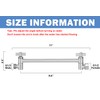 NearMoon Adjustable Shower Arm Universal Connection, Extension Arm, Adjust Angle