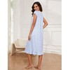 Marvmys Long Nightgowns for Women Lounge Dress Mumu House Dresses
