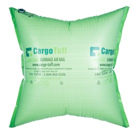IDL Packaging 48" x 48" Dunnage Airbags, Woven Polypropylene, Level 1 (Pack of 1) - Fill the Void in Trucks and Intermodal Shipments, Reusable - Cargo Securing Solution for Container Stuffing
