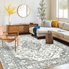Washable Area Rug 4x6 | Non Slip Area Rug for