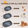 Miorun Orthopedic Dog Bed for Medium Dogs, Egg-Crate Memory Foam