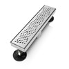 WEBANG 12 Inch Linear Shower Drain Rectangular Floor Drain with