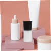 Gatuida 2Pcs Refillable Foundation Bottles Durable Cosmetics Containers with Press