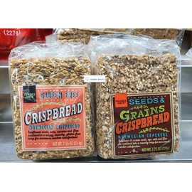 Cracker Trader Joe’s Norwegian Crispbread and Norwegian Crackers Seeds & Grains Crispbread (Two Bags)