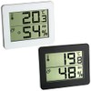 TFA 30.5027 Digital Thermometer Hygrometer Ultra-Flat Room Climate Control (Set