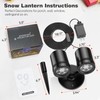 Snowflake Projector Lights Outdoor, Upgrade 2.0 HD Dynamic Christmas Projector