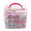 Vaessen Creative 1009-035 Stackable Storage Box 18 Compartments for Storing