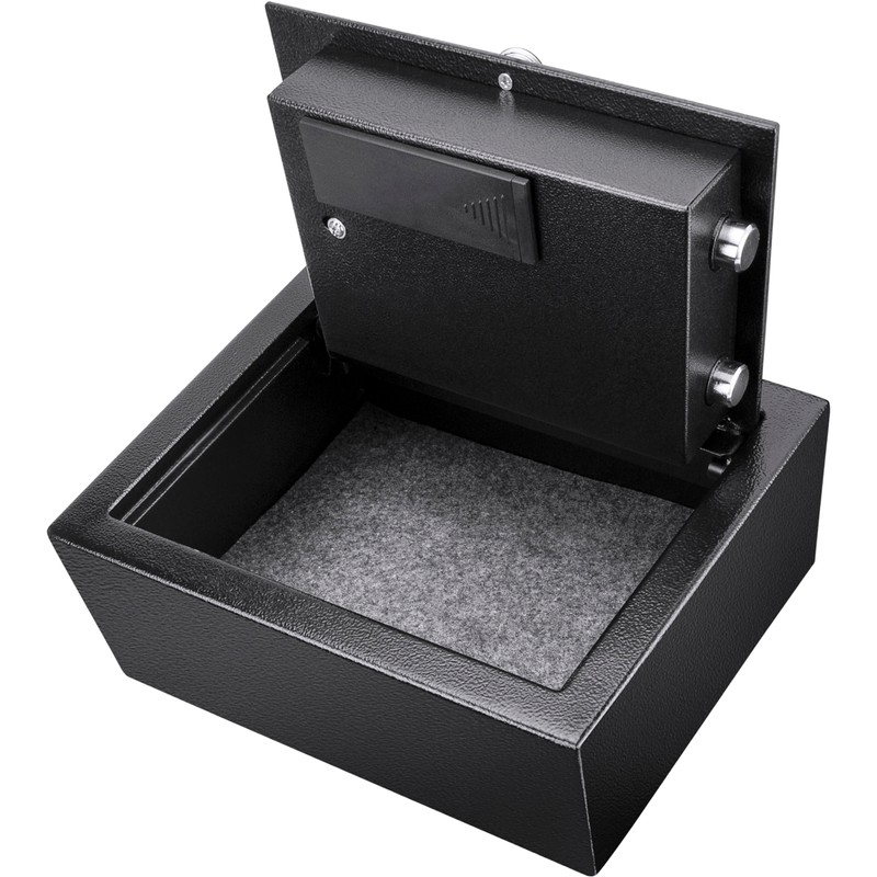 Barska Digital Keypad Security Safe Box – 0.15 Cu Ft