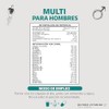 Multi Vitaminas para Hombres | Vitaminas A B1 B2 B3