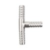 Beduan Stainless Steel 1" Hose Barb, 3 Way Tee T