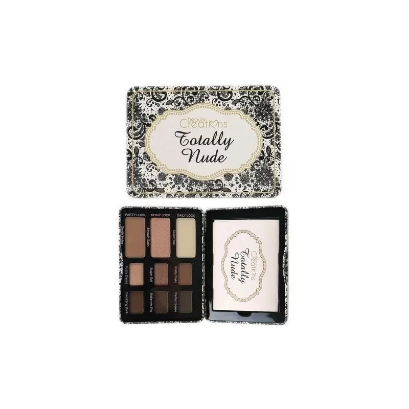 Beauty Creations Paleta De Sombras Totally Nude Beauty Creations