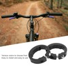 Tomotato 2-Piece Circlips for Bicycle Handlebar Grips, Aluminium Alloy Bicycle
