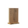 EUROPEL Luxury A5 Table Stand, FSC Certified Oak Base and