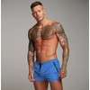 Mens Swim Trunks Quick Dry Swimwear Zipper Pockets, Swim Shorts