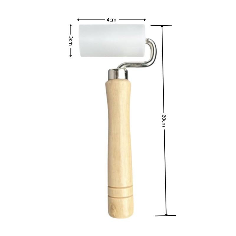 Loopunk Wallpaper Roller Crimping POM Roller Diameter 1.4 x 1.6