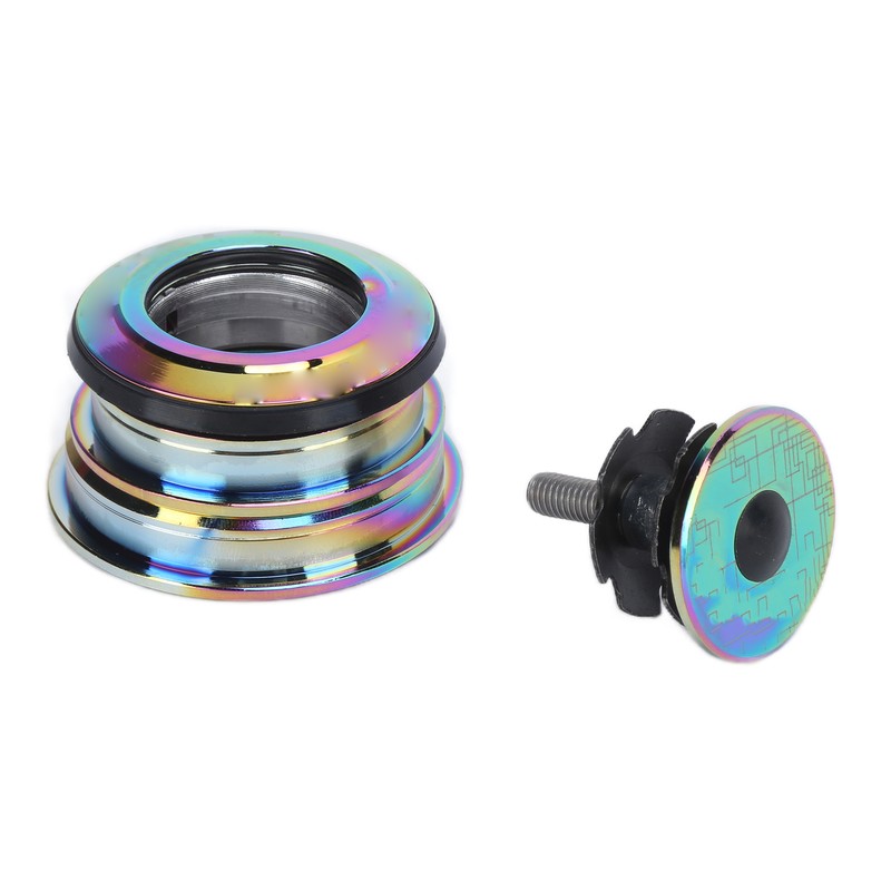 LeBycle Mountain Bike Headset Road Bicycle Double Bearing Headset 28.6x44‑50.6x30mm