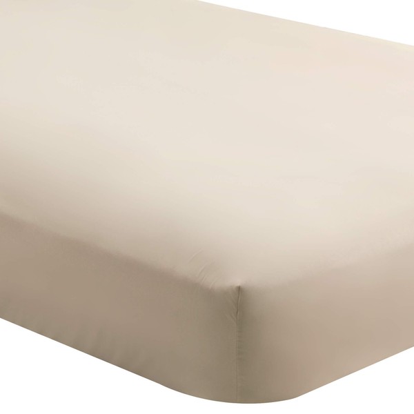 Bare Home Fitted Bottom Sheet King - Premium 1800 Ultra-Soft
