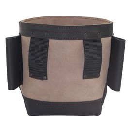 Graintex SB2204 Heavy Duty Leather Nut & Bolt Bag, Webbing Tunnel Loops for Belt