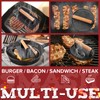 Grilliance 5pcs Smash Burger Press Kit, 3 in 1 Hamburger