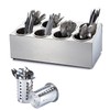 tonchean Commercial Utensil Holder for Kitchen Counter, Silverware Organizer 8