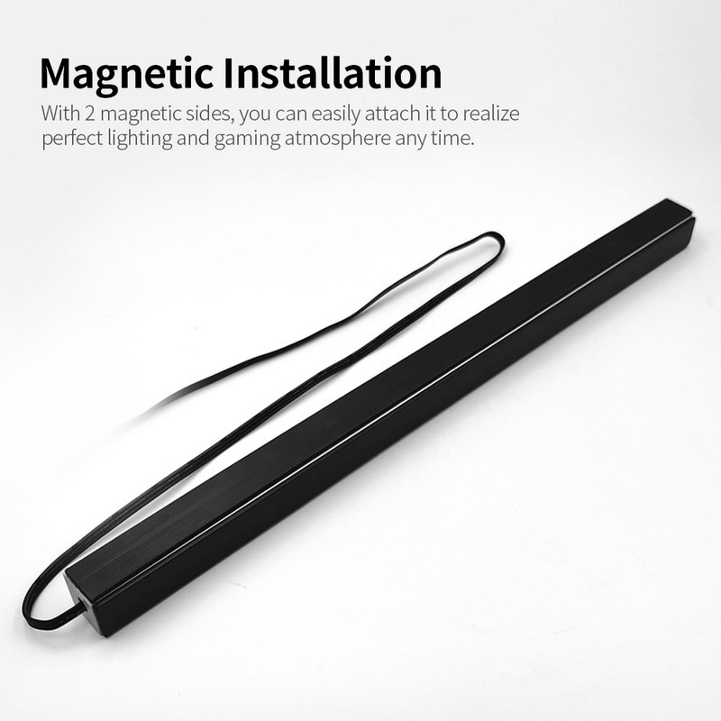 COOLMOON Magnetic ARGB LED Strip Dual Side Lighting Strip Rainbow