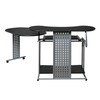 OneSpace Regallo Expandable L-Shaped Desk, Office Computer Desk with 2