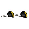2 x 1 Metre Key Ring Tape Measures Measuring Metric