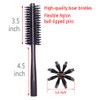 PERFEHAIR Small Round Hair Brush for Thin or Short Hair,