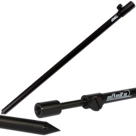 Angel-Berger Magic Baits Black Bankstick Rod Holder Various Lengths Aluminium (50-85 cm)