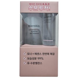 Hanskin 한스킨 리얼컴플렉션 히알루론 스킨 에센스 (520ml + 100ml x 2) Hanskin Real Complexion Hyaluron Skin Essence (520ml + 100ml x 2)