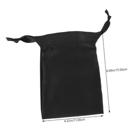 PACKOVE 10pcs Convenient Satin Drawstring Bags Compact Jewelry Storage present Wrapping Elegant Satin Pouches for Festivals Daily Use for Charms Items