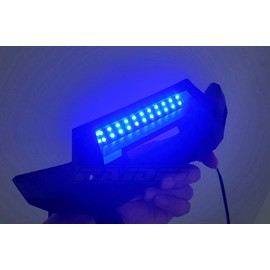 New Front Bumper LED Lamp Atmosphere Light for Traxxas 1/5 6S 8S X-MAXX 1/6 XRT - Blue