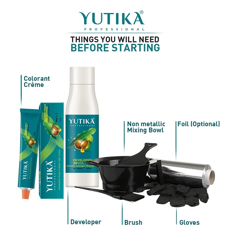 Yutika Professional Hair Color Developer Activator Cream for Hair Color