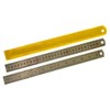 Ickysticky Stainless Steel Ruler, 300 mm Length, Metal Ruler Straight