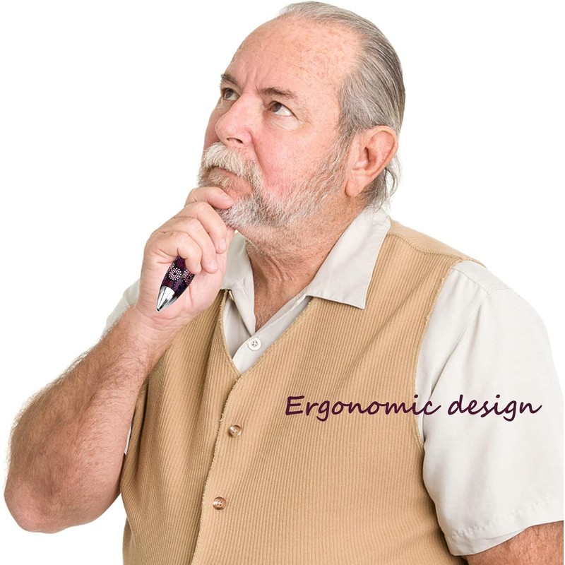 Short Fat Pens 6 Pcs Ergonomic Mini Pens For Tremor