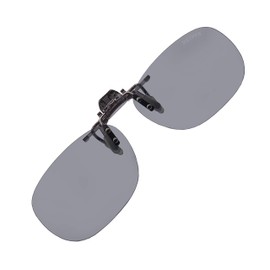 Cliponkeeper 9324 Keeper, Made in Japan, Clip-on Sunglasses, Sunglasses, UV Protection, Ultra Lightweight, Flip-up Type, Unisex, (Except for Yellow, Clear, Polarized Function), light smoke
