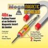 IVY Classic 44628 1/4 x 3" Mega-Magnetic Bit Holder, Impact